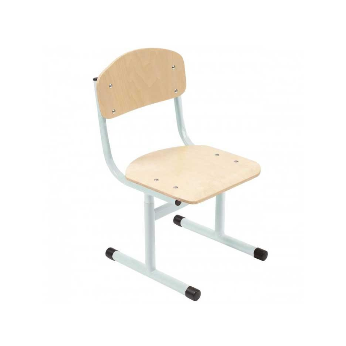 Дитячий стілець на ростові групи №1-3, кругла труба, ЛЕЛЕКА, 310х333х539-619 мм.